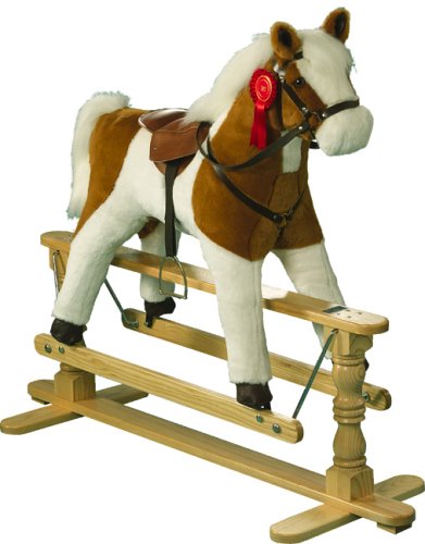 Swing Rocker Horse Skewbald