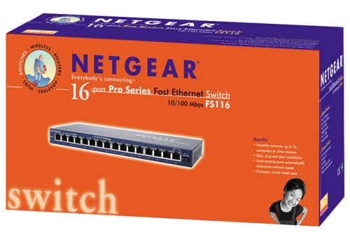 NetGear FS116 Networking Switch