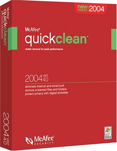 McAfee QuickClean 4.0