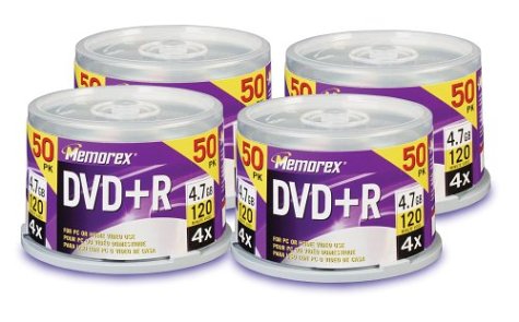 Memorex DVD+R Media