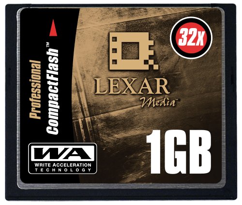 Lexar 1GB 32x USB Compact Flash Card