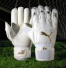 Puma V Kat White/Gold Goalkeeper Gloves