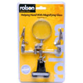 Rolson 60335 Helping Hand with Magnifying Glass