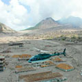 Antigua, Montserrat Volcano Helicopter Tour