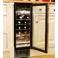 AVI Slimline 18 Bottle Chrome Rack Kitchen Cooler