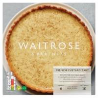 Waitrose & Partners French Custard Tart