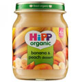 Hipp Organic Banana & Peach Dessert 4 Month