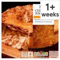 Tesco Chicken and Bacon Pie