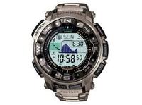 Mens Casio Pro Trek Titanium Alarm Chronograph Radio Controlled Watch prw2500T-7ER