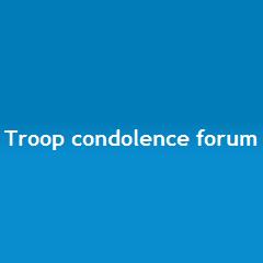 Troop Condolence Forum - www.tcf-uk.net