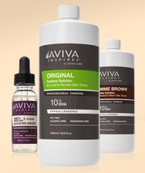 Aviva Natural Spray Tanning Solution