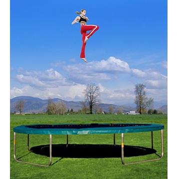 Super-Fun 16.5 foot Big Air Trampoline