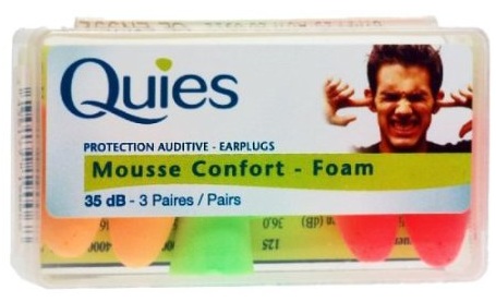 Quies Protection Auditive Earplugs