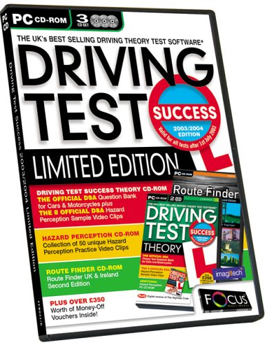 Driving Test Success 2003/2004 Limited Edition (Driving Test Success Theory 2003/2004 & Route Finder UK & Ireland 2nd Edition)