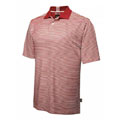 Adidas 2 Colour Stripe Pique Polo Shirt