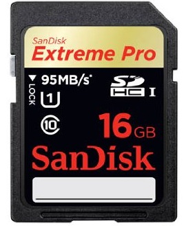 Sandisk Extreme Pro 16Gb