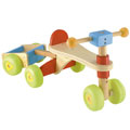 ELC Wooden Trike And Trailer