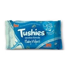 Tushies Sensitive Baby Wipes