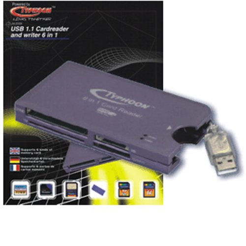 Typhoon Cardreader 6 In 1 USB 1.1