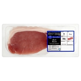 Asda Butchers Selection Unsmoked Back Bacon